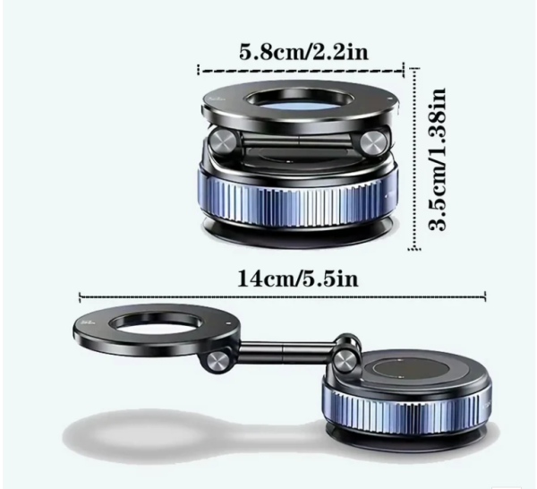 360° Magnetic Foldable Car Phone Holder